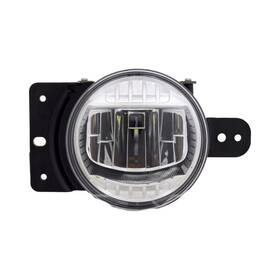 Clx-m0-19-6348-00-9-cl360a50 Karparts360 For Jeep Gladiator 2021-2023 Fog Light Driver Side Capa Led Pc Plastic With Bulbs