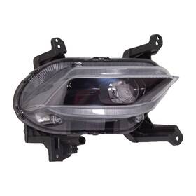 Clx-m0-321-2047r-ac-cl360a50 Karparts360 For Hyundai Santa Fe Fog Light 2019 2020 Passenger Side Led Capa Hy2593172