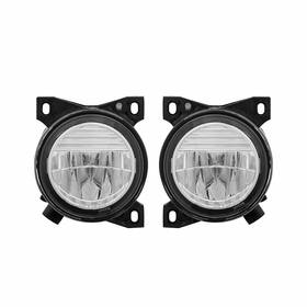 Clx-m0-kw002-b0e02-cl360a50 Karparts360 For Kenworth T660 2008-2017 Fog Light Driver And Passenger Side Pair Led
