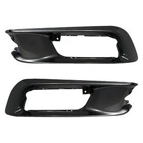 Fba-clx-m1-316-2505p-ud Karparts360 Ho1037102 Fits 2012 Honda Civic Front Bumper Driver And Passenger Side Insert
