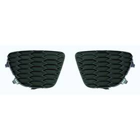 Fba-plx-m1-314-2505l-ud Karparts360 For Nissan Sentra Sr Fog Light Bezel 2013-2015 Pair Driver And Passenger Side