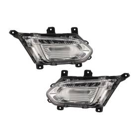 Gm2562111 Karparts360 For Chevy Equinox 2016-2017 Driving Lights Driver And Passenger Side Pair Capa