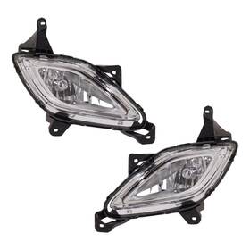 Hy2593149 Karparts360 Hy2592149 For Hyundai Genesis 2011-2013 Fog Lights Front Pair Capa