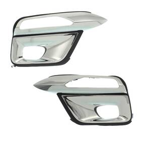 In1039107 Karparts360 For Infiniti Qx80 2015-2017 Fog Light Moldings Driver&passenger Side Pair Front