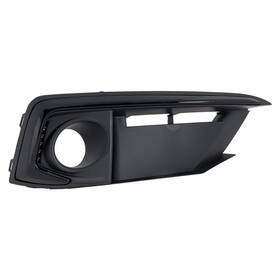 Klx-ksi-553735b-cl360a50 Karparts360 For Honda Civic 2019-2021 Fog Light Trim Passenger Side Front Black Sedan/coupe