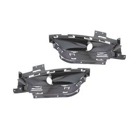 Klx-pair-ksi-121335a-cl360a50 Karparts360 For Chrysler 200 2015-2017 Fog Light Cover Driver And Passenger Side Pair Front