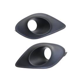 Klx-pair-ksi-1351356-cl360a50 Karparts360 For Dodge Charger 2015-2022 Fog Light Trim Driver And Passenger Side Pair Textured