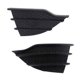 Klx-pair-ksi-2117352-cl360a50 Karparts360 For Ford Escape 2013-2016 Fog Light Cover Driver And Passenger Side Pair Black