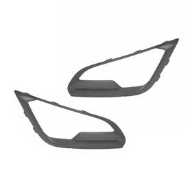 Klx-pair-ksi-2916356-cl360a50 Karparts360 For Ford Ecosport 2018-2022 Fog Light Bezel Driver And Passenger Side Pair Black