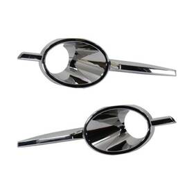 Klx-pair-ksi-3131354-cl360a50 Karparts360 For Buick Allure 2010 Fog Light Cover Molding Driver And Passenger Side Pair