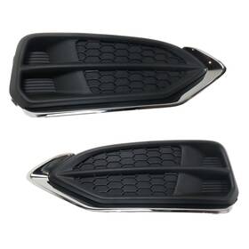 Klx-pair-ksi-5152356-cl360a50 Karparts360 For Acura Rdx 2016 17 2018 Fog Light Cover Driver And Passenger Side Pair Front