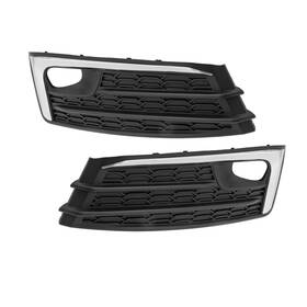 Klx-pair-ksi-674335c-cl360a50 Karparts360 For Subaru Impreza 2020-2022 Fog Light Cover Driver And Passenger Side Pair Front