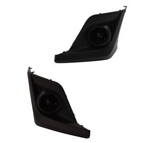 Klx-pair-ksi-6771354-cl360a50 Karparts360 For Subaru Crosstrek 2018 19 2020 Fog Light Cover Driver And Passenger Side Pair