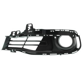 Llx-bm1038180-cl360a70 Karparts360 For Bmw 318i 2018 Fog Light Bezel Driver Side Front Pp Plastic Textured Black