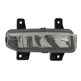 Llx-ch2593164c-cl360a72 Karparts360 For Ram 1500 Classic 2020-2024 Fog Light Passenger Side Capa Led Chrome Housing