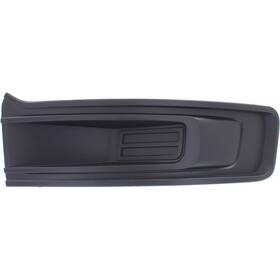 Llx-fo1038129-cl360a70 Karparts360 For Ford Flex 2013-2019 Fog Light Cover Driver Side Front Black Fo1038129
