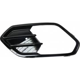 Llx-fo1038178-cl360a70 Karparts360 For Ford Edge 2017 2018 2019 Fog Light Cover Driver Side Abs Plastic Gloss Black