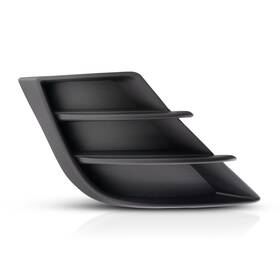 Llx-ma1039105-cl360a70 Karparts360 For Mazda 3 2010 2011 Fog Light Hole Cover Passenger Side 2.0 Engine Black