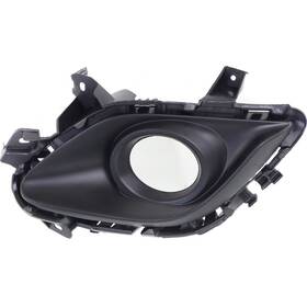 Llx-ma1039121-cl360a70 Karparts360 For Mazda 6 2014 15 16 2017 Fog Light Bezel Passenger Side Front Ma1039121