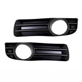 Llx-pair-ch1015102-cl360a70 Karparts360 For Chrysler 300 2005-2010 Fog Light Bezel Driver And Passenger Side Pair Front