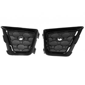 Llx-pair-ch1038210-cl360a70 Karparts360 For Jeep Renegade 2019 2020 2021 Fog Light Bezel Driver And Passenger Side Pair