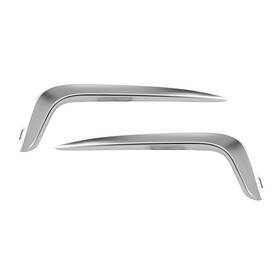 Llx-pair-ch1046126-cl360a70 Karparts360 For Chrysler Pacifica 2021 2022 Fog Light Trim Driver And Passenger Side Pair