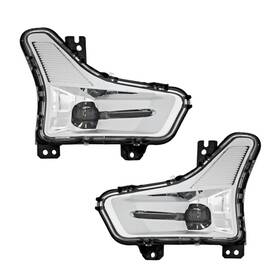 Llx-pair-fo2592252c-cl360a70 Karparts360 For Ford Fusion 2019 2020 Fog Light Driver And Passenger Side Pair Capa Led
