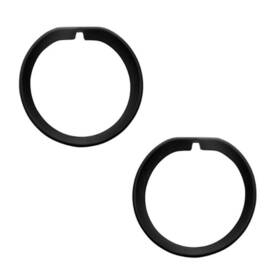 Llx-pair-mc1038106-cl360a70 Karparts360 For Mini Cooper Countryman 2017-2020 Fog Light Trim Ring Driver And Passenger Side