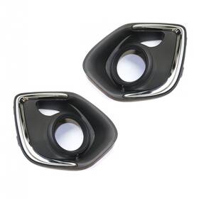 Llx-pair-mi1038116-cl360a70 Karparts360 For Mitsubishi Rvr/outlander Sport 2013-2015 Fog Light Bezel Driver And Passenger