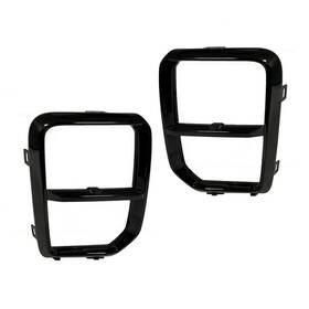 Llx-pair-mi1038132-cl360a70 Karparts360 For Mitsubishi Outlander Sport/rvr 20-23 Fog Light Bezel Driver And Passenger Side
