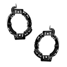 Llx-pair-ni2602107-cl360a70 Karparts360 For Nissan Rogue Sport 2017-2019 Fog Light Bracket Driver And Passenger Side Pair