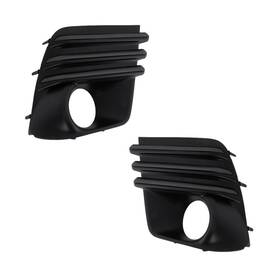 Llx-pair-su1038133-cl360a70 Karparts360 For Subaru Forester 2022 2023 Fog Light Bezel Driver And Passenger Side Front
