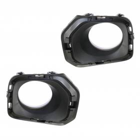 Llx-pair-to1038187-cl360a70 Karparts360 For Toyota Tacoma 2016-2022 Fog Light Bezel Driver And Passenger Side Pair