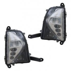 Llx-pair-to2592137c-cl360a70 Karparts360 For Toyota Prius 2016-2018 Fog Light Driver And Passenger Side Pair Front Capa