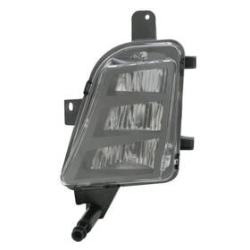 Llx-vw2592139c-cl360a70 Karparts360 For Volkswagen Golf 2015-2021 Fog Light Driver Side Capa Certified Led Clear