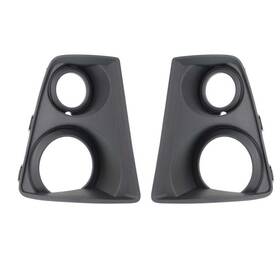 Mlx-pair-she701-95l-cl360a50 Karparts360 For Chevy Camaro 2012-2015 Fog Light Bezel Driver And Passenger Side Pair Front