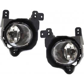 Plx-m0-19-0928-00-cl360a55 Karparts360 For Kia Soul Fog Light 2010 2011 Pair Passenger And Driver Side Ki2592119
