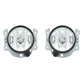 Plx-m0-214-2054n-aq-cl360a59 Karparts360 For Mitsubishi Mirage Fog Light 2017 2018 2019 Pair Passenger And Driver Side