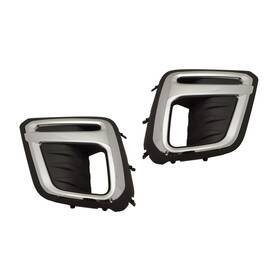 Plx-m0-320-2512l-ud1-cl360a50 Karparts360 For Subaru Forester 2019 20 2021 Fog Light Cover Driver And Passenger Side Pair