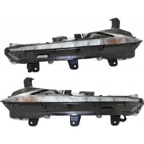 Plx-m0-324-1604l-ac-cl360a56 Karparts360 For Lexus Nx300 Daytime Running Light 2015-2020 Pair Passenger And Driver Capa