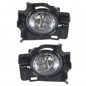 Plx-m0-usa-rbn107502-cl360a70 Karparts360 For Nissan Altima Fog Light 2008-2013 Driver And Passenger Side Pair Coupe