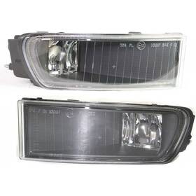 Plx-m1-371-2001l-af Karparts360 For Saab 9-3 Fog Light 2003-2007 Pair Driver And Passenger Sedan/convertible Dot