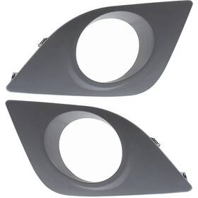 To1039171 Karparts360 For Toyota Corolla 2014 Fog Light Molding Driver And Passenger Side Pair Front