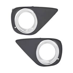 To1039189 Karparts360 For Toyota Yaris 2015-2017 Fog Light Trims Front Driver And Passenger Side Pair