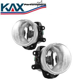 Yhx592659 Kax Fog Lights Assembly For 14-2019 Toyota Tundra H16 Bulbs Clear Lens Lamp New