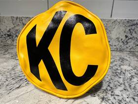 Kc Hilites 084709051013 Single Cover For Fog Light 6 Inch 5101 Yellow Vintage Off Road Nos