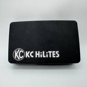5306 Kc Hilites 5 Inch X 7 Black Plastic Light Cover One Only Pre Owned