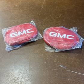 5443 Kc Hilites Pair Of Nos Rare Rectangle Red Light Covers Gmc 6 Inch