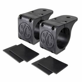 Tlx-kcl73071-cl360a70 Kc Hilites For Universal Light Mount Bracket Tube Clamp 1.75 Inch To 2 Bar Pair