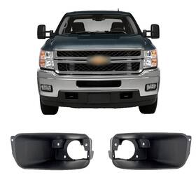 19370765 Keystone Automotive Operations For 2011-2014 Chevrolet Silverado 2500 3500 Hd Front Left And Right Fog Lamp Bezel